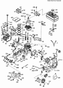 Part Location Diagram of 27915A Tecumseh Gasket